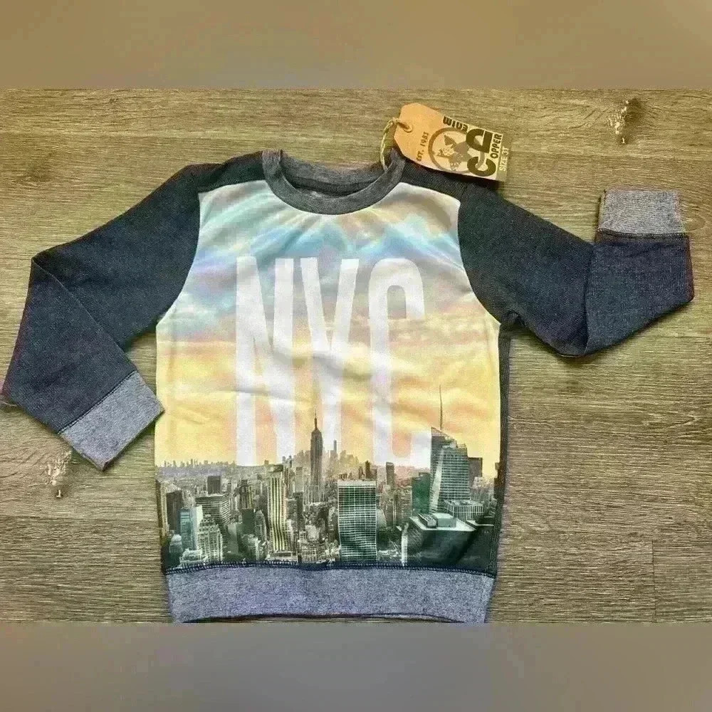 Cooper Denim Baby boys size 3t sweatshirt